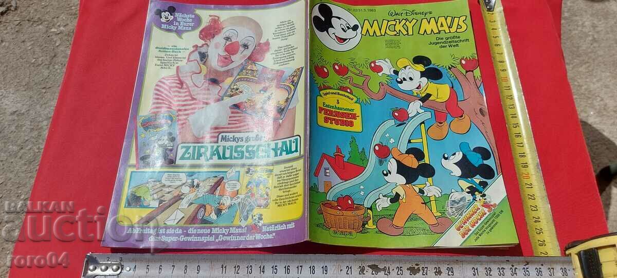 MICKEY MOUSE - MICKY MAUS - COMIC MICKEY MOUSE - MICKY MAUS - COMIC