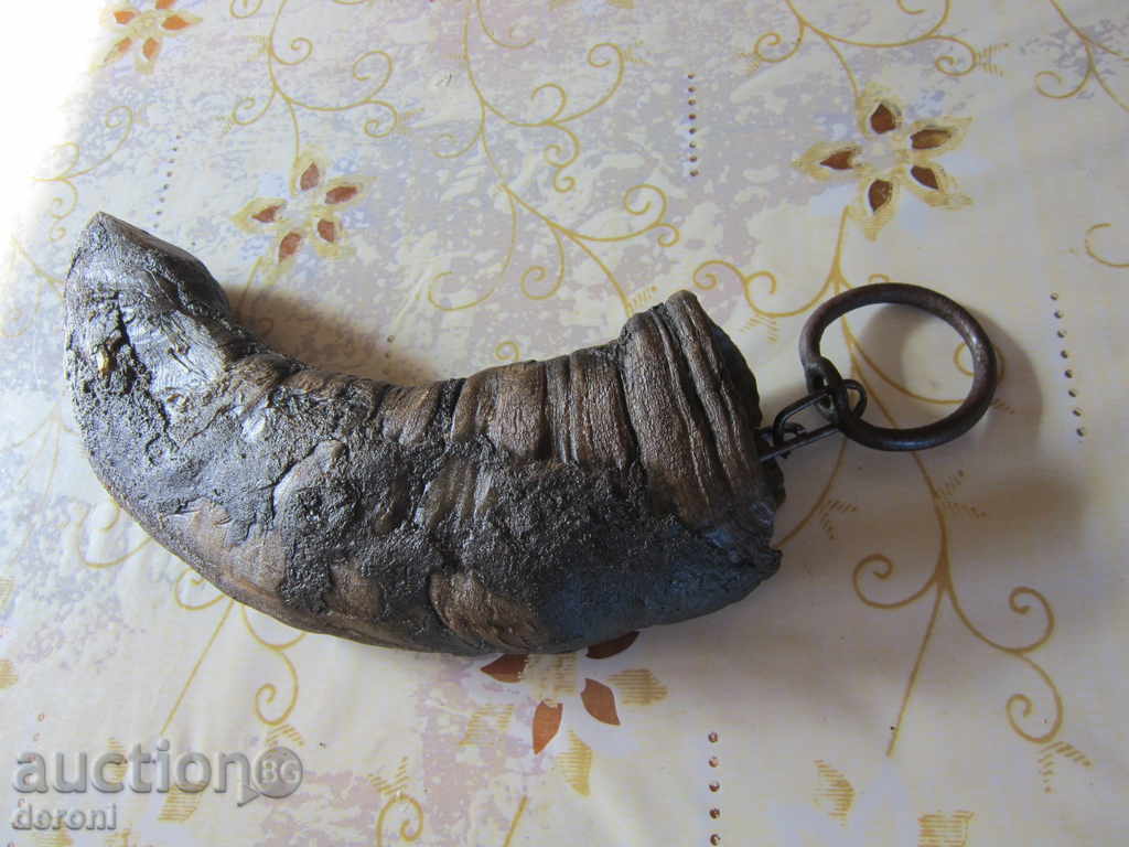 Аукцион Стар възрожденски катраник катраница биволски рог 2 Аукцион Стар възрожденски катраник катраница биволски рог 2