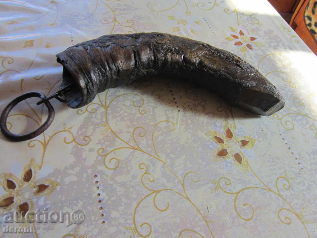 Доставка на Стар възрожденски катраник катраница биволски рог 2 Доставка на Стар възрожденски катраник катраница биволски рог 2