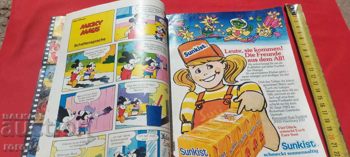 Delivery of MICKEY MOUSE - MICKY MAUS - COMIC Delivery of MICKEY MOUSE - MICKY MAUS - COMIC