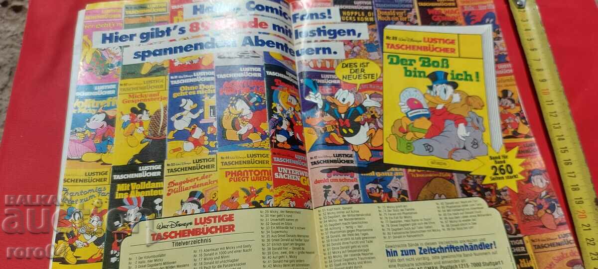 MICKEY MOUSE - MICKY MAUS - COMIC - 7 MICKEY MOUSE - MICKY MAUS - COMIC - 7