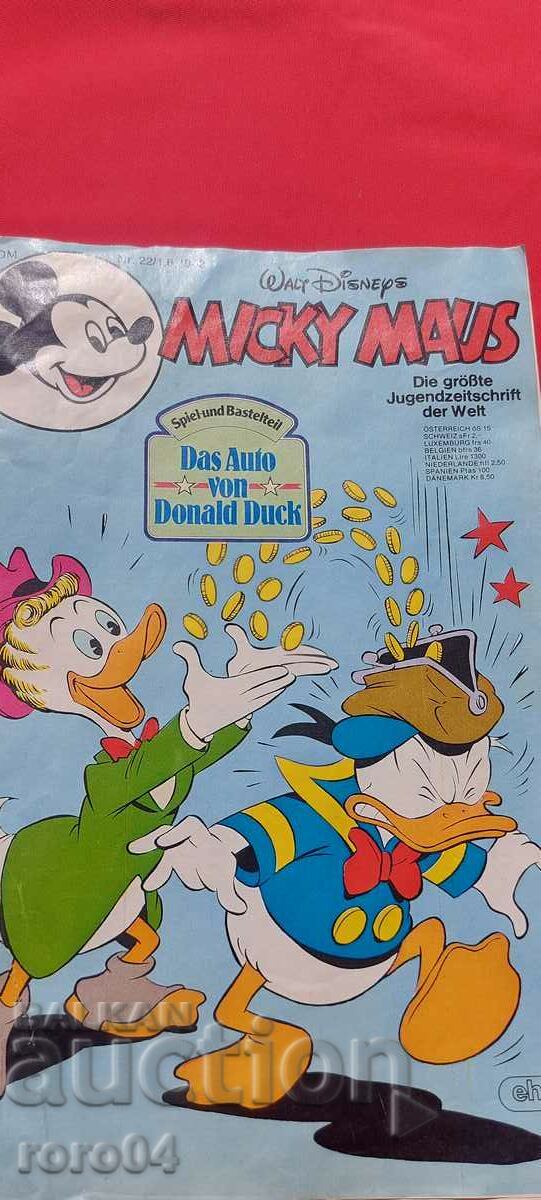 MICKEY MOUSE - MICKY MAUS - COMIC cu preț € 7.99 | 15.63 BGN