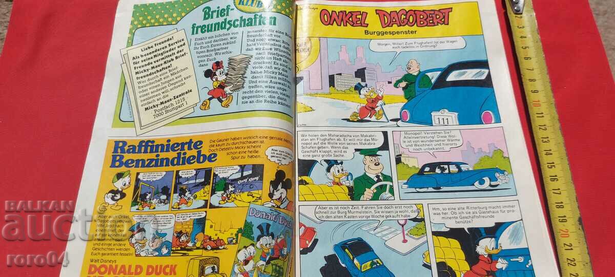 Auction MICKEY MOUSE - MICKY MAUS - COMIC Auction MICKEY MOUSE - MICKY MAUS - COMIC