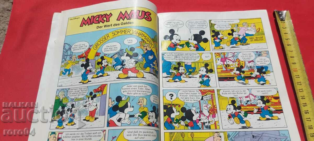 Delivery of MICKEY MOUSE - MICKY MAUS - COMIC Delivery of MICKEY MOUSE - MICKY MAUS - COMIC