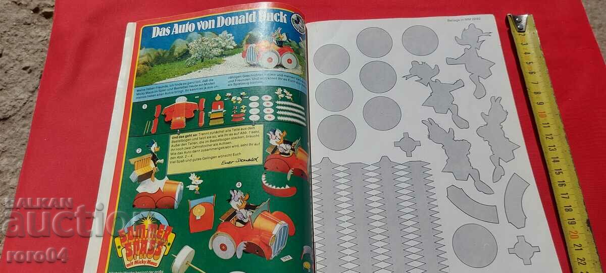 MICKEY MOUSE - MICKY MAUS - COMIC - 5 MICKEY MOUSE - MICKY MAUS - COMIC - 5