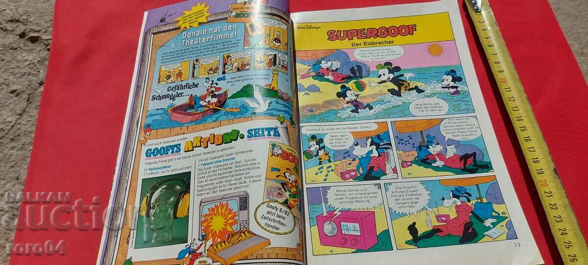 Delivery of MICKEY MOUSE - MICKY MAUS - COMIC Delivery of MICKEY MOUSE - MICKY MAUS - COMIC
