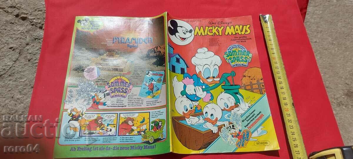 MICKEY MOUSE - MICKY MAUS - COMIC