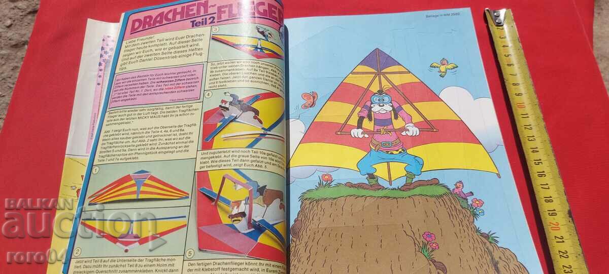 MICKEY MOUSE - MICKY MAUS - COMIC - 5 MICKEY MOUSE - MICKY MAUS - COMIC - 5