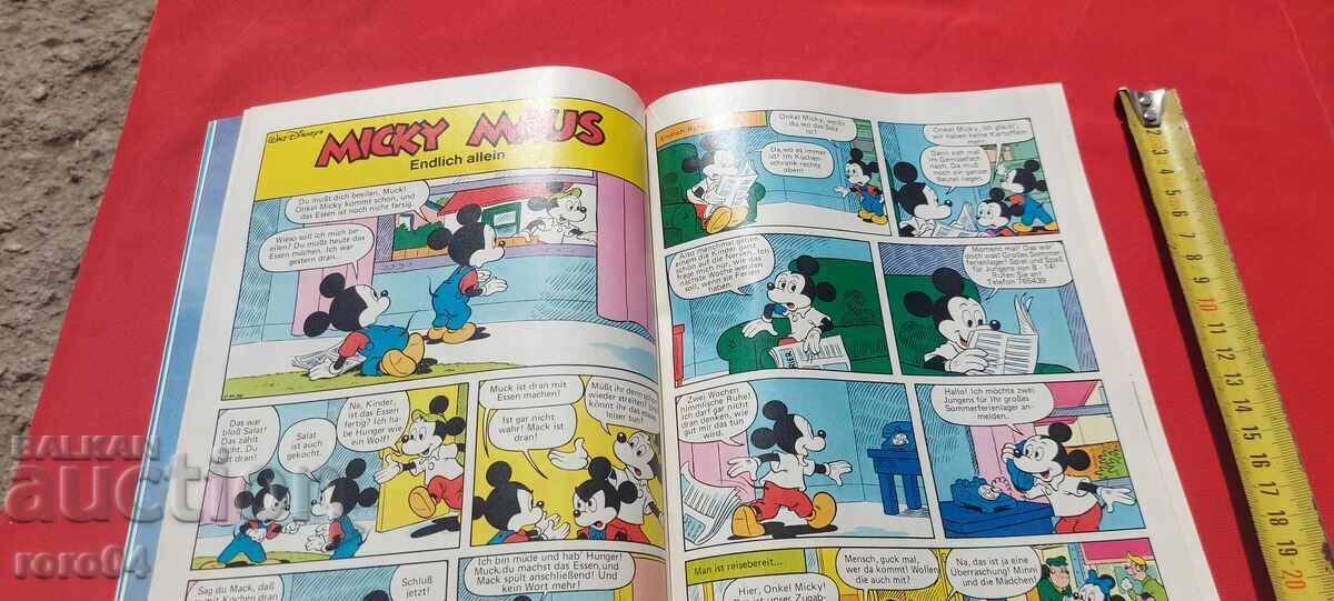 MICKEY MOUSE - MICKY MAUS - COMIC - 7 MICKEY MOUSE - MICKY MAUS - COMIC - 7