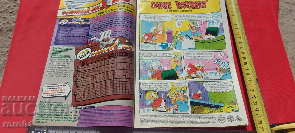 Auction MICKEY MOUSE - MICKY MAUS - COMIC Auction MICKEY MOUSE - MICKY MAUS - COMIC