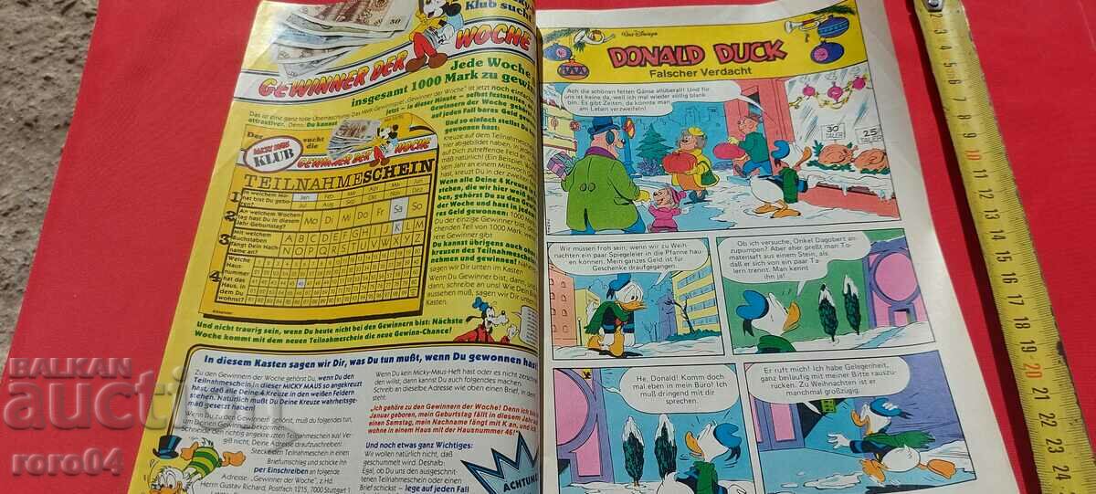 Auction MICKEY MOUSE - MICKY MAUS - COMIC Auction MICKEY MOUSE - MICKY MAUS - COMIC