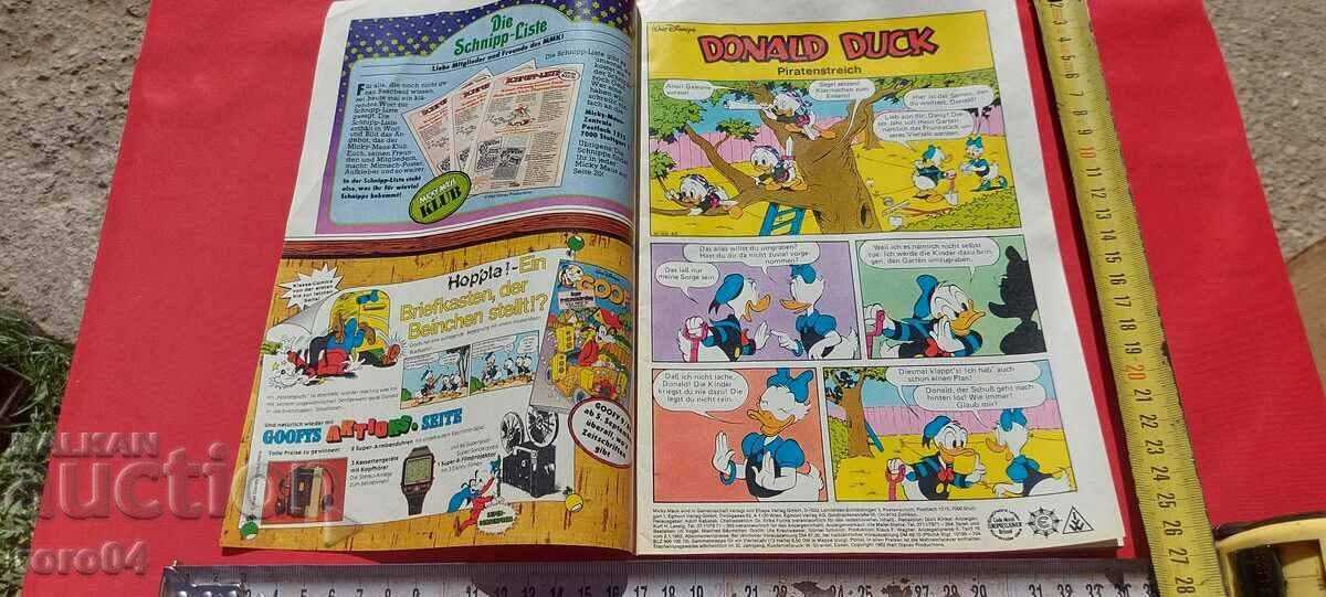 Auction MICKEY MOUSE - MICKY MAUS - COMIC Auction MICKEY MOUSE - MICKY MAUS - COMIC