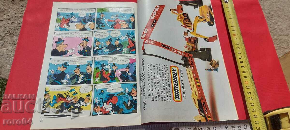 MICKEY MOUSE - MICKY MAUS - COMIC - 7 MICKEY MOUSE - MICKY MAUS - COMIC - 7