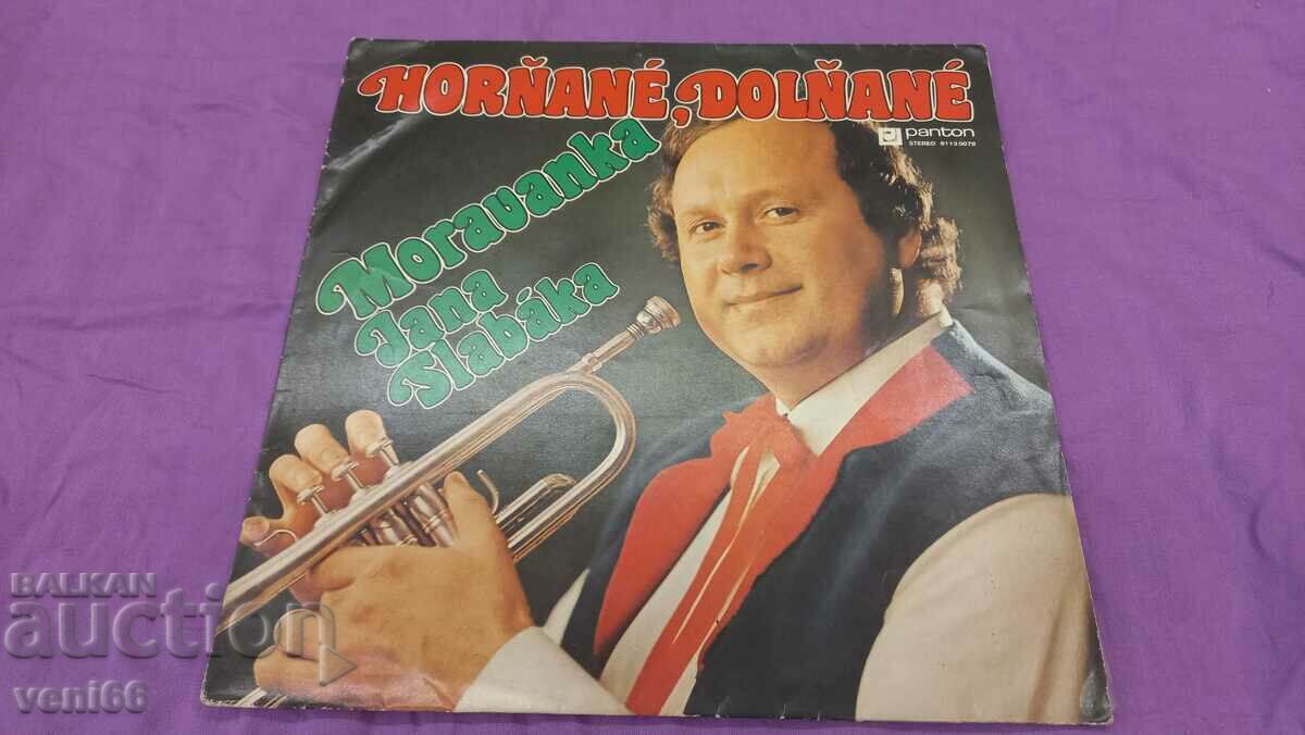 Disc de gramofon - trompeta Jan Slabak