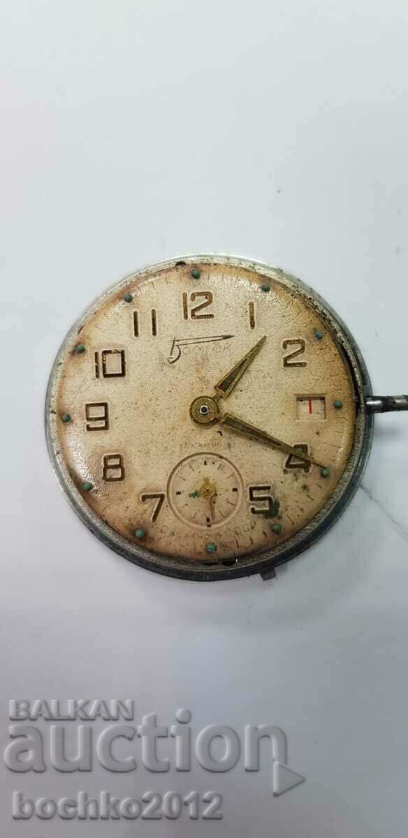 Dial, movement of Russian watch Vostok - 5 Dial, movement of Russian watch Vostok - 5