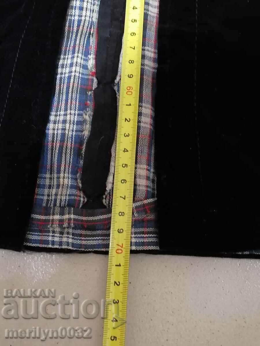 Vesta Anteria Da Catifea Cu Maneci Fancy Dress - 6