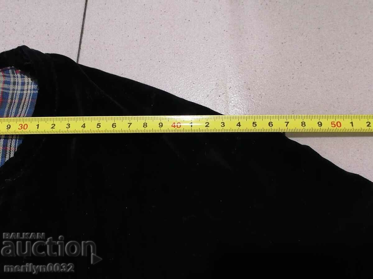 Vesta Anteria Da Catifea Cu Maneci Fancy Dress - 7