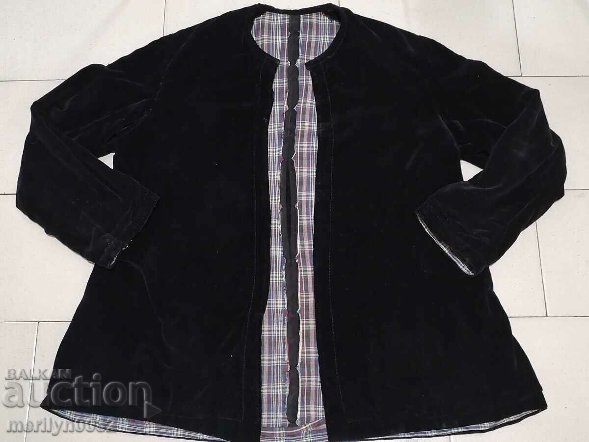 Vesta Anteria Da Catifea Cu Maneci Fancy Dress