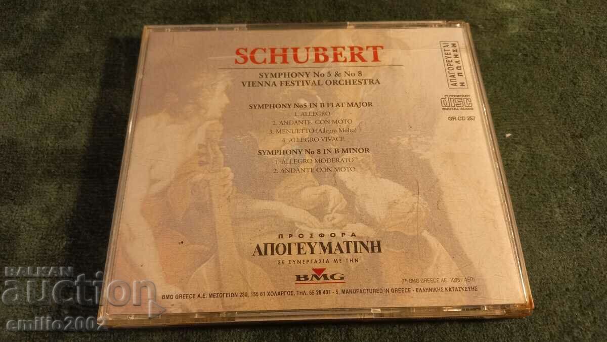 Licitație CD audio Schubert