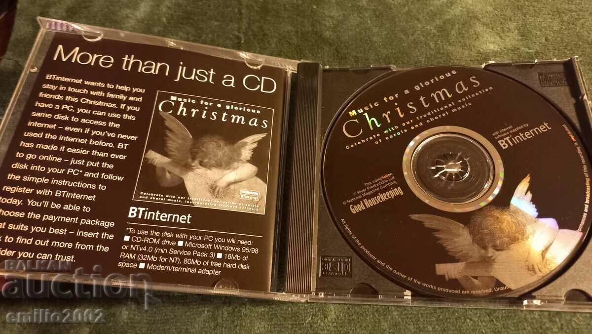Audio CD Christmas music with price 2.99 BGN | € 1.53
