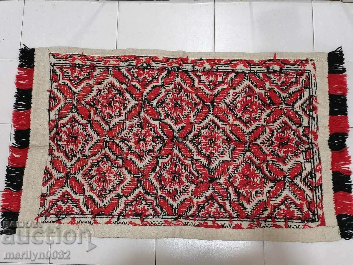 Livrarea Covor vechi de perete din lana tesut manual 100/55 cm covor covor