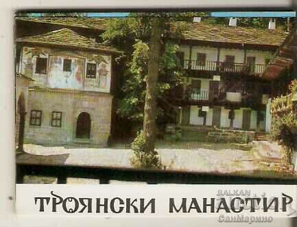 Bulgaria Postcard Troyan Monastery Album mini 2** Bulgaria Postcard Troyan Monastery Album mini 2**
