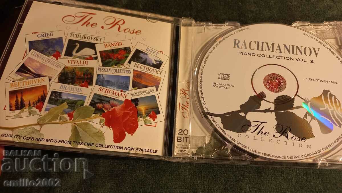 Audio CD Rachmaninoff with price 2.99 BGN | € 1.53