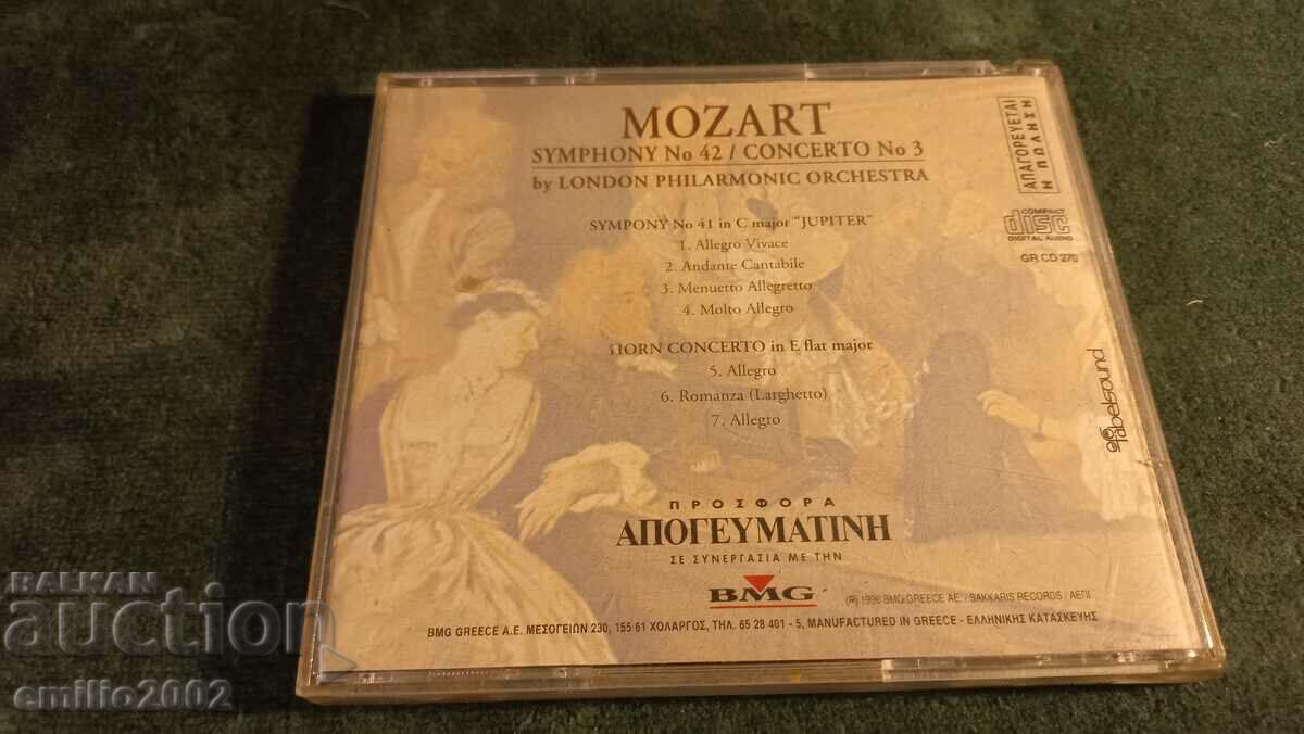 Auction Audio CD Mozart Auction Audio CD Mozart