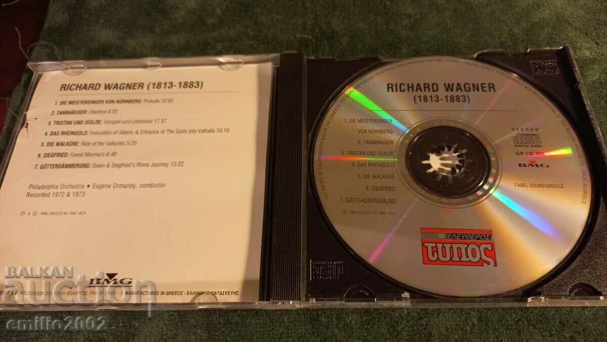 Audio CD Wagner with price 2.99 BGN | € 1.53