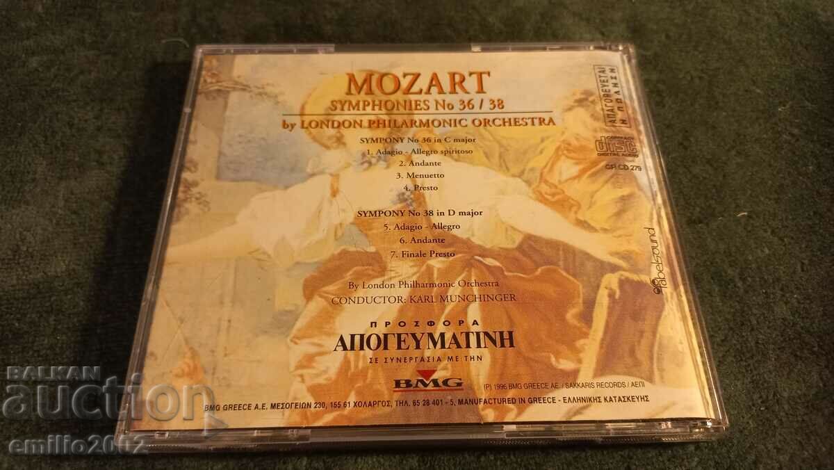 Licitație CD audio Mozart