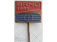 15690 Badge - Brno 1965 Czechoslovakia