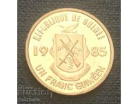 Guineea. 1 Franc 1985 UNC.