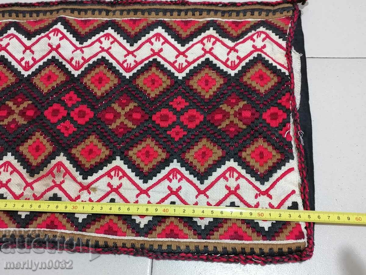 Old woven embroidered embroidered costume pillow case - 5