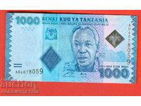 TANZANIA TANZANIA Τεύχος 1000 σελίνι - τεύχος 2010 NEW UNC