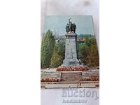 Postcard Sofia The monument to the Soviet Army