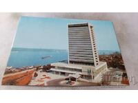 Пощенска картичка Русе Хотел Рига 1980