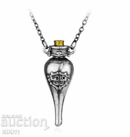 Necklace Harry Potter felix felicis - liquid luck, flask with price 10.00 BGN | € 5.11 Necklace Harry Potter felix felicis - liquid luck, flask with price 10.00 BGN | € 5.11