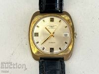 TALIS SWISS MADE GOLD PLATED RARE WORKS NO WARRANTY CAL H 73