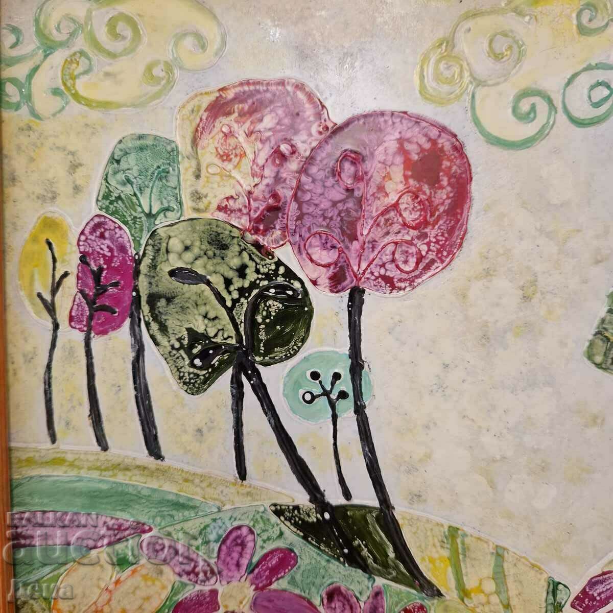 S. Petkova painting with price 45.00 BGN | € 23.01 S. Petkova painting with price 45.00 BGN | € 23.01