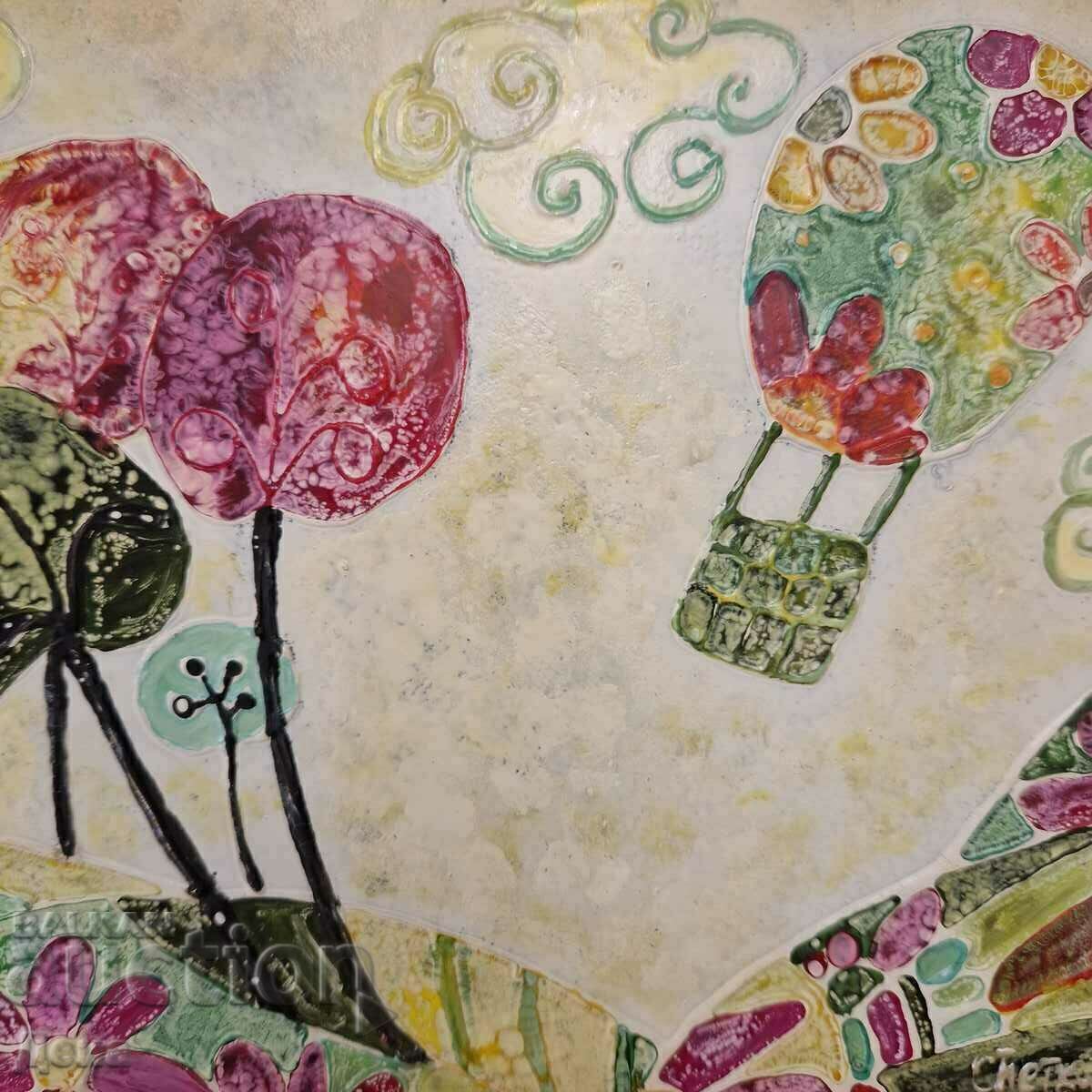 Auction S. Petkova painting Auction S. Petkova painting