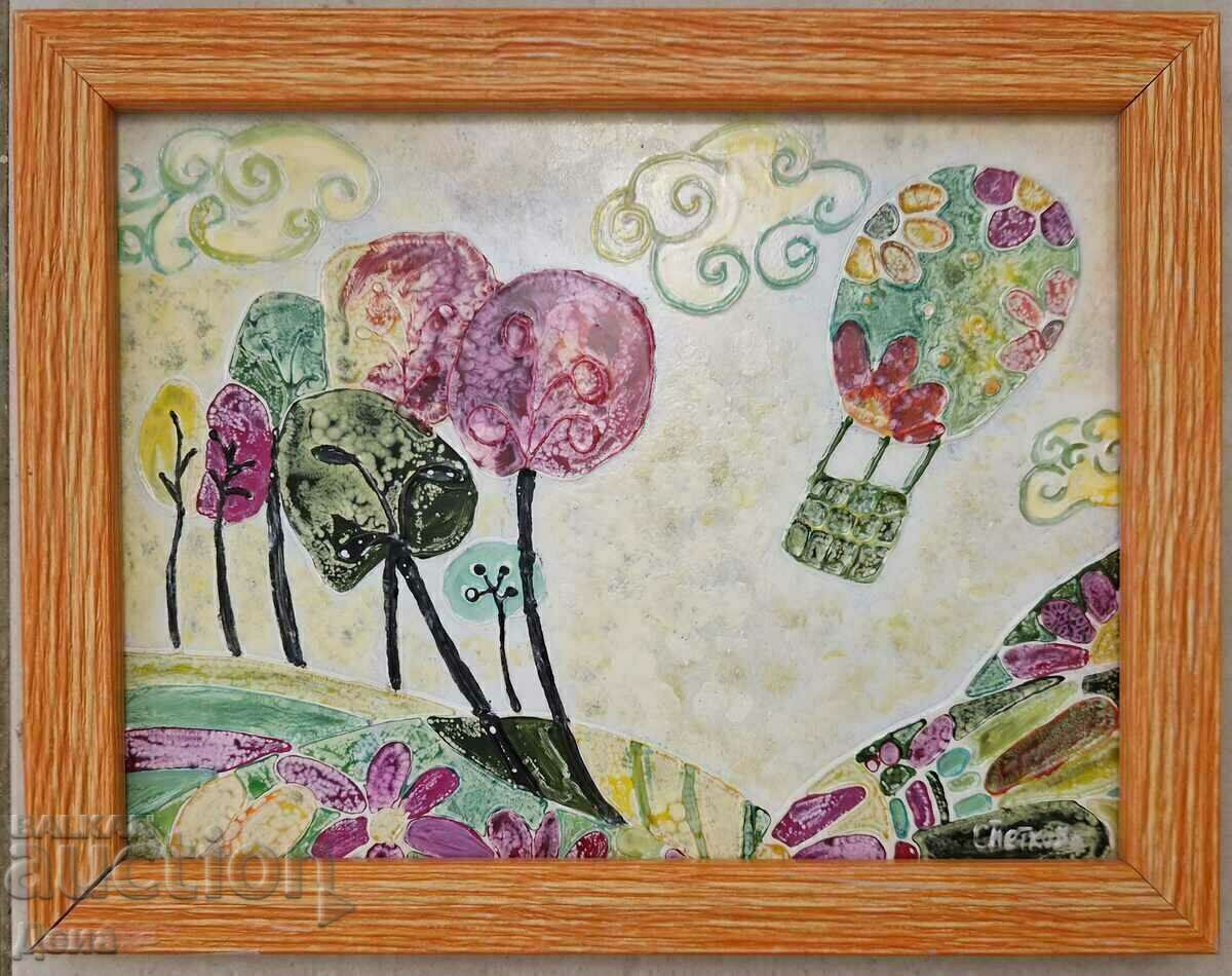 S. Petkova painting S. Petkova painting