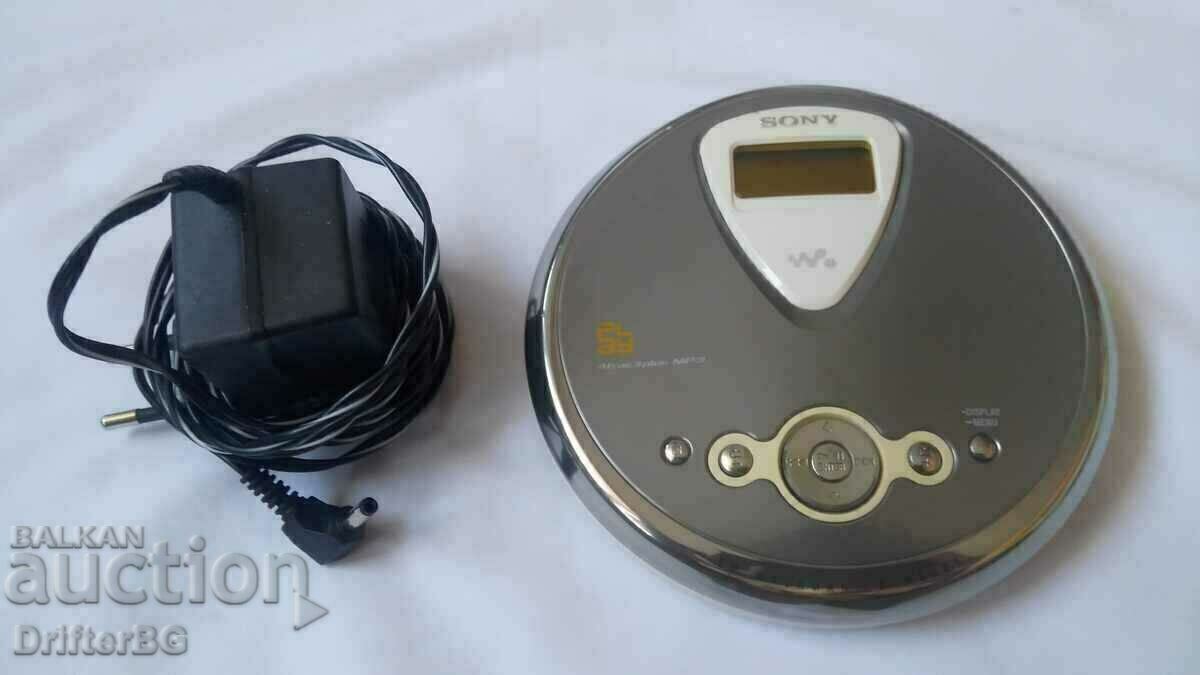 Sony, CD player Discman, funcționează și cu disc mp3!