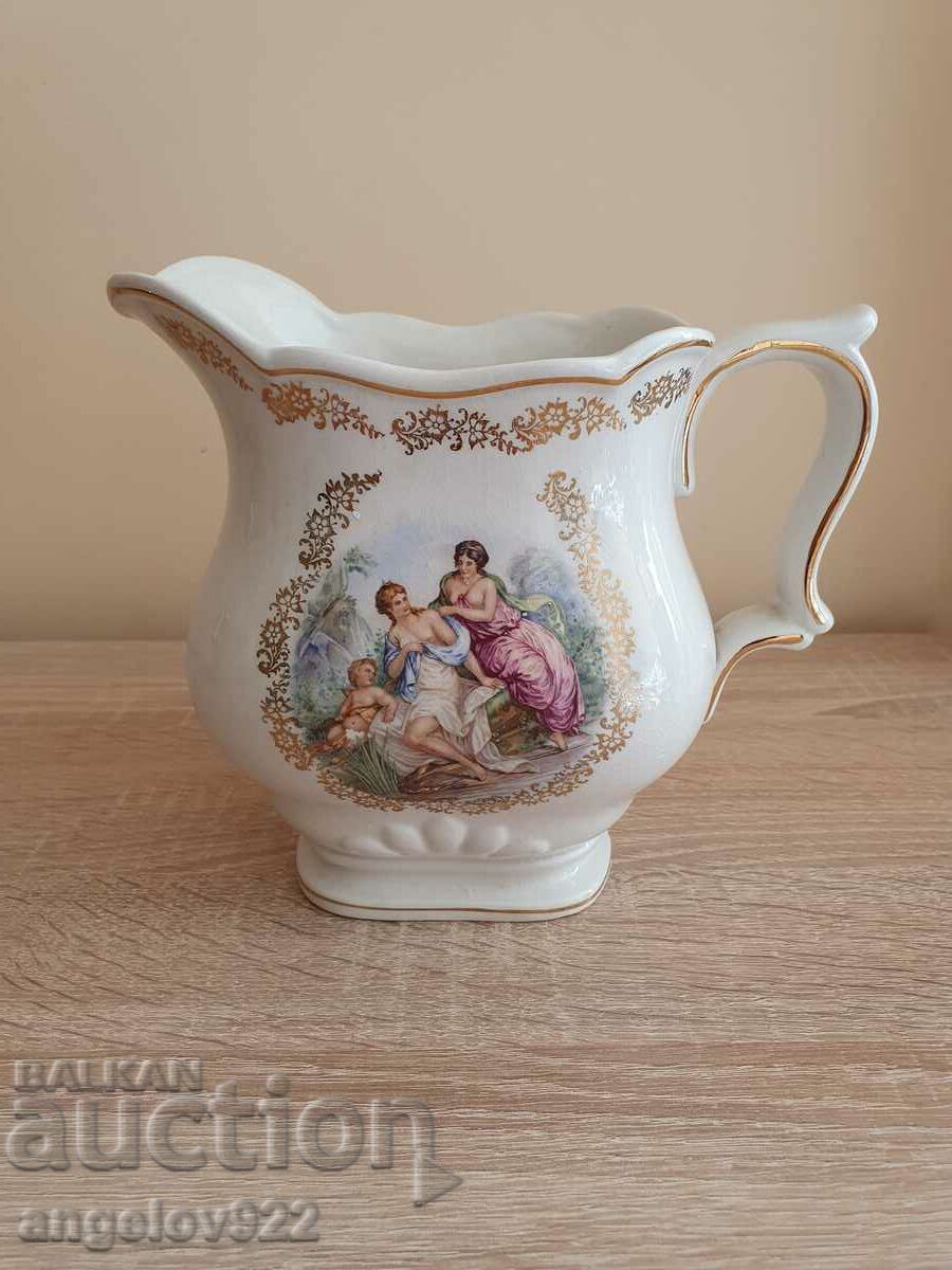 Rococo porcelain jug