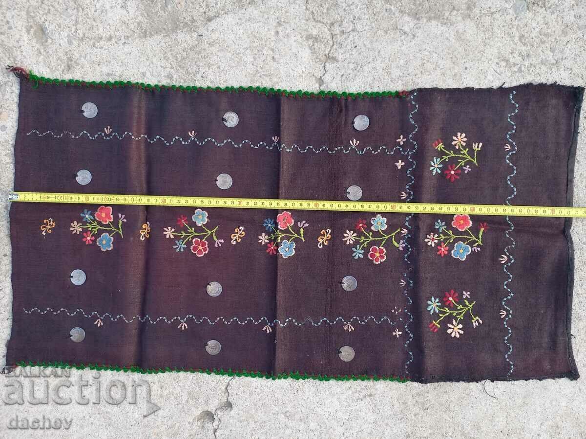 Автентична стара рядка престилка за Тракийска народна носия Автентична стара рядка престилка за Тракийска народна носия