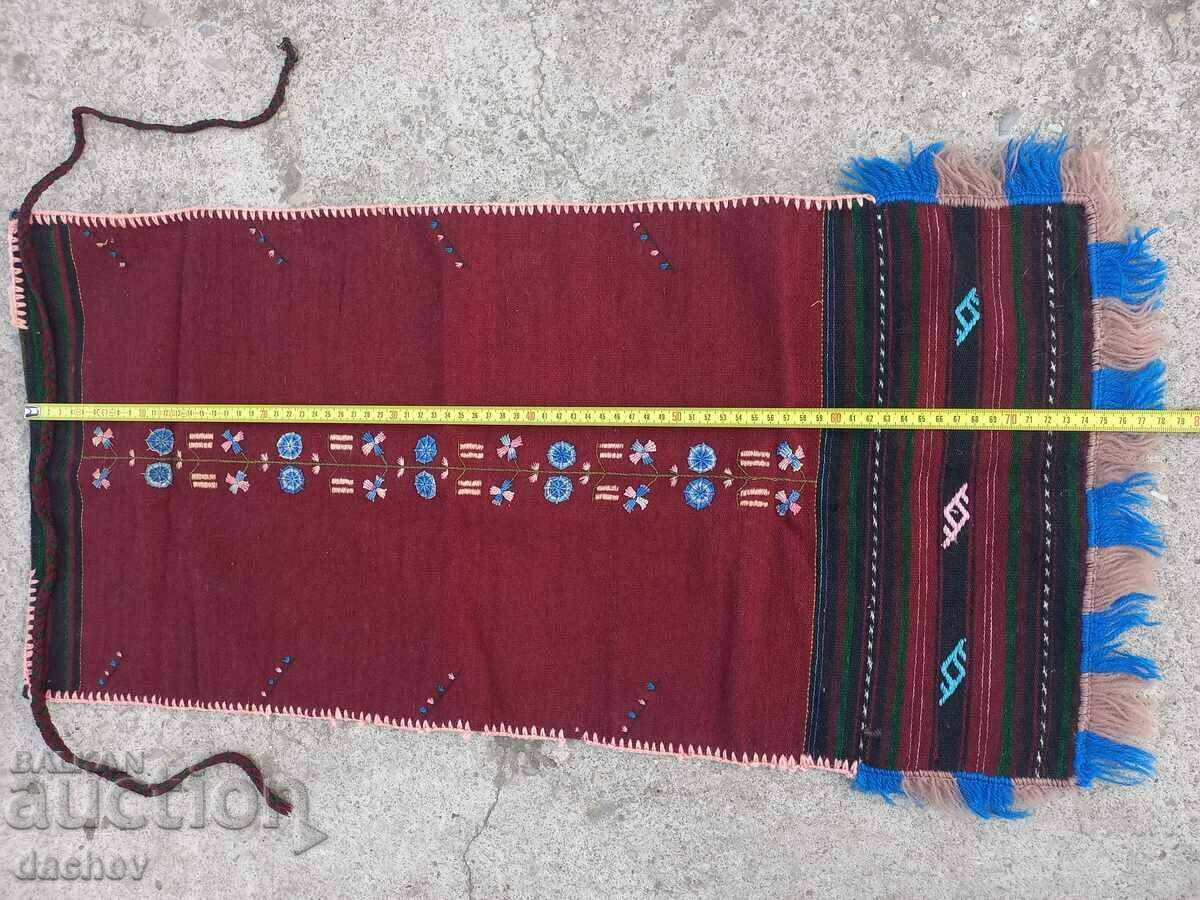 Authentic old rare Thracian folk costume apron with price 80.00 BGN | € 40.90