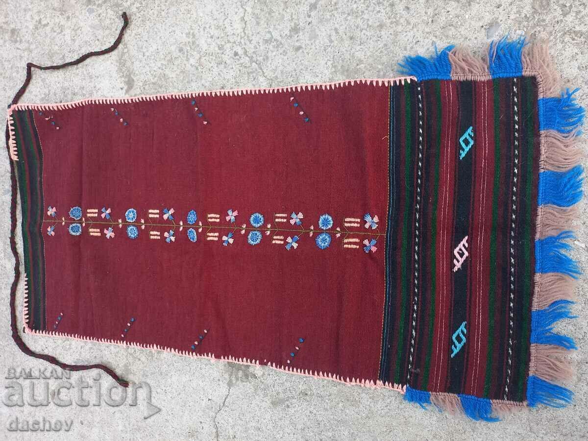 Auction  Authentic old rare Thracian folk costume apron