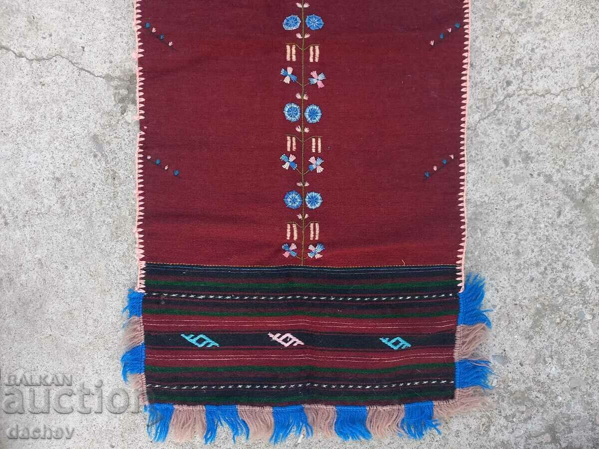 Authentic old rare Thracian folk costume apron - 5