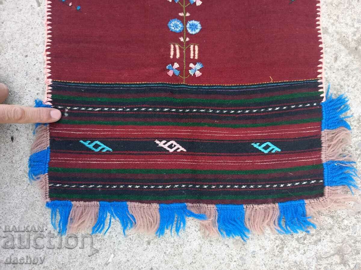 Authentic old rare Thracian folk costume apron - 6