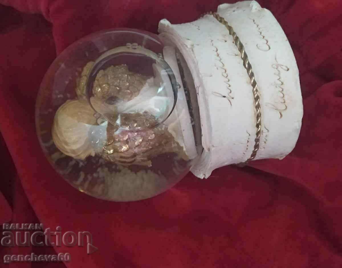 Delivery of Christmas angel with wings