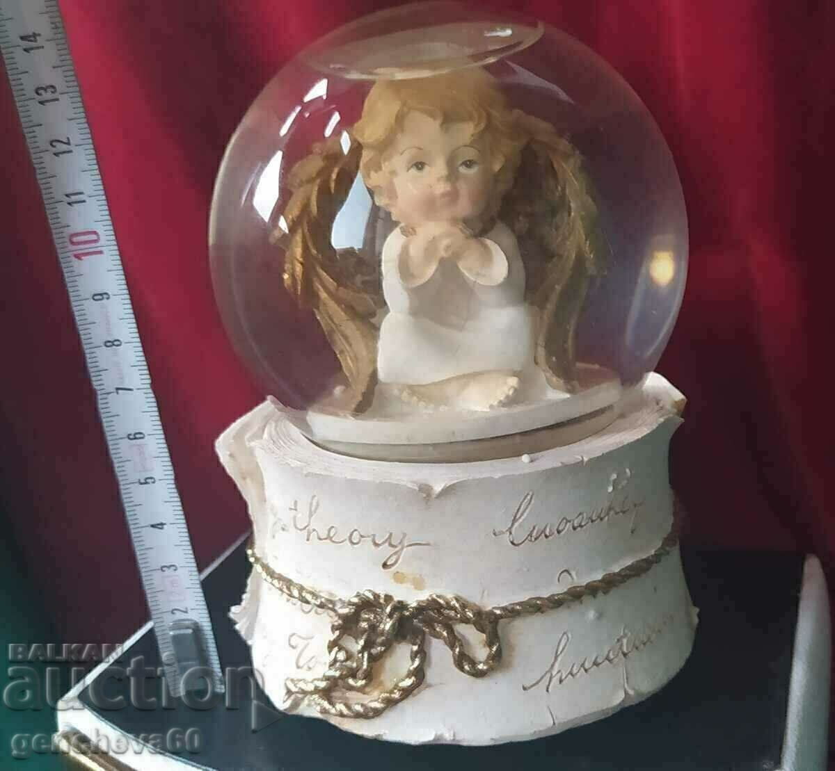 Christmas angel with wings